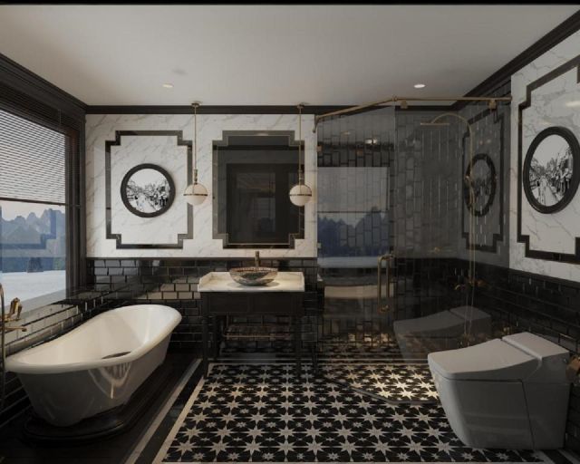 Halong bay Aime'e luxury cruise 5-star  2-day/1-night 