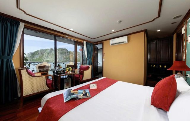 4day/3night Ninh Binh Sightseeing - HaLong bay cruise with balcony  